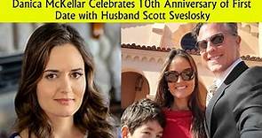 Danica McKellar Celebrates 10th Anniversary of First Date with Husband Scott Sveslosky