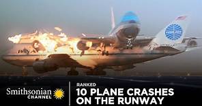 10 Intense Plane Crashes on the Runway | Smithsonian Channel