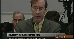 Opening Statement of Harry Markopolos