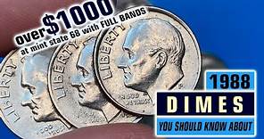 Are Your Dimes From 1988 Valuable? Find Out Now!