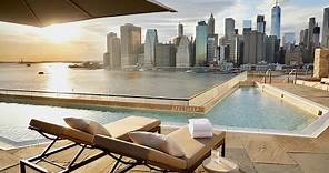 1 Hotel Brooklyn Bridge, New York City: full tour (rooftop with million dollar view)