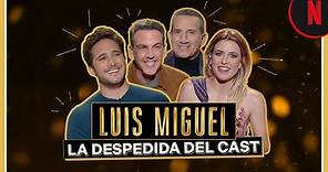La última entrevista con el cast de Luis Miguel - La serie