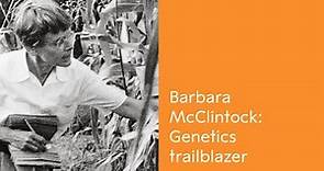 Barbara McClintock, Nobel Prize in Physiology or Medicine 1983: A trailblazer in genetics