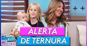 Así fue el debut en el show de Bruno, el bebé de Tanya Charry | El Gordo Y La Flaca