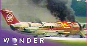 Air Canada Flight 797's Explodes On The Runway | Mayday | Wonder