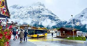 GRINDELWALD Switzerland🇨🇭Most Amazing Swiss Village In Autumn 🍁 SWISS Valley