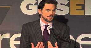 Matt Bomer & Simon Halls accept GLSEN's 2012 Inspiration Award