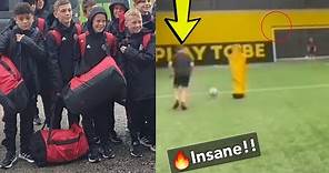 Kai Rooney scores crazy goals in training leaves Ronaldo Jr and Man ...