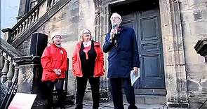Jeremy Corbyn visiting Linlithgow and East Falkirk constituency on the General Election campaign - video Dailymotion