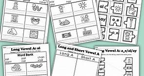 How to Use Long Vowel Worksheets in Your Class - 4 Kinder Teachers