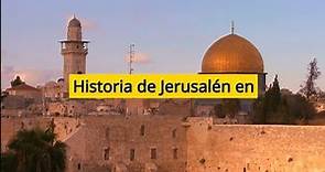 Historia completa de JERUSALÉN en más de 1 minutos. #resumen #jerusalem