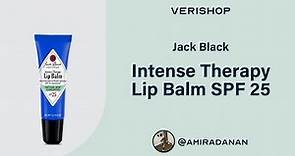 Jack Black Intense Therapy Lip Balm SPF 25 Review