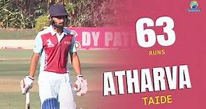 Atharva Taide || 35 Balls 63 Runs || Dy Patil Trophy 2023