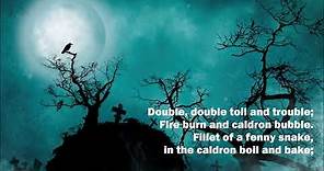 Song of the Witches from Macbeth