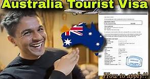 AUSTRALIA TOURIST VISA | How to apply | complete guide