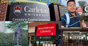 Carleton University Tour - Part 2 | MacOdrum Library | Life in Canada | Student in Canada