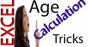 How to Calculate Age in Excel from a Date of Birth by Kshedang [Nepali]