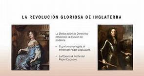 Revolucion gloriosa en Inglaterra (1688-1689)