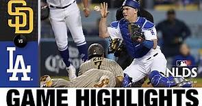 Padres vs. Dodgers NLDS Game 1 Highlights (10/11/22) | MLB Highlights