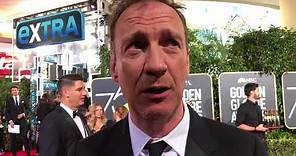 David Thewlis ('Fargo') Golden Globes 2018 red carpet exclusive interview