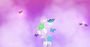 Butterflies and Flowers - Motion Backgrounds (Royalty Free - Creative Commons)