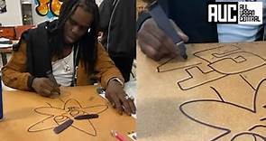 Chief Keef Can Do Anything Freehand Draws Ideas For GLO Gang Clothing Line