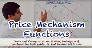 Y1 7) Price Mechanism - The 4 Functions