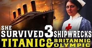 She Survived TITANIC, Britannic, and Olympic - The incredible Violet Jessop story