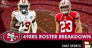 San Francisco 49ers Depth Chart UPDATES After NFL Roster Cuts & Before NFL Week 1 vs. Steelers