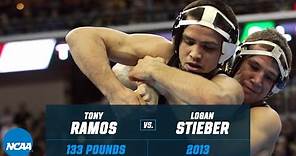 Logan Stieber vs. Tony Ramos: 2013 NCAA title match (133 lbs.)