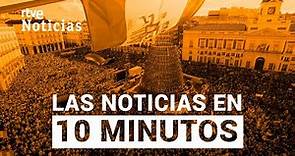 Las noticias del DOMINGO 12 de NOVIEMBRE en 10 minutos | RTVE Noticias