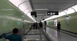 港鐵香港大學站開放日 - C2出口(卑路乍街) 往大堂自動行人道