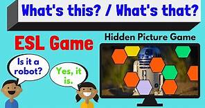 What's This? What's That? | English Vocabulary Games | ESL Classroom Games