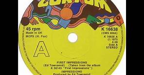 Impressions First Impressions. 1975.