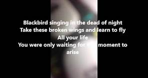 BlackBird - The Beatles Lyrics