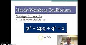 AP Biology Exam Review- Evolution Part 1