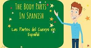 Learn The Body Parts in Spanish: El Cuerpo (The Body)