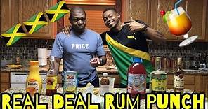 HOW TO MAKE REAL JAMAICAN RUM PUNCH!!!!!!