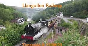 Llangollen Railway Timetable B 12/08/23