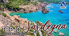 Sardegna: Top 10 Luoghi e Spiagge da Visitare | 4k