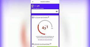 3. Consultar Score Crediticio Gratis en TransUnion a traves de la APP Soyyo