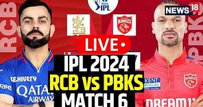 IPL Live Match Today | RCB Vs PBKS LIVE Match Score | RCB Vs PBKS Match Live | News18 | N18L