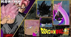 Roblox Dragon Ball Super - Goku Black Roblox Outfit Tutorial
