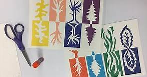 Matisse Paper Cut-Outs: Positive and Negative Space