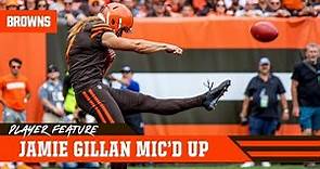 Jamie Gillan Mic'd Up vs. Bengals | Cleveland Browns