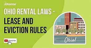 Ohio Rental Laws Lease and Eviction Rules