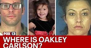 Oakley Carlson's father released from jail as reward grows to $75,000 for missing 5-year-old girl
