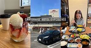 Staying at the Chateraise Hotel in Yamanashi Japan | vlog
