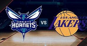 VER HOY | Charlotte Hornets vs Los Angeles Lakers | EN VIVO ONLINE | Pronóstico, streaming, TV, formaciones y horario para ver EN VIVO la NBA