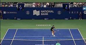 🌟 Milos Raonic's Finest 5th Shot: Top at National Bank Open 2023! 🔥